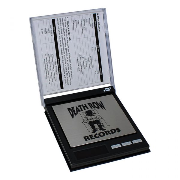Death Row Records Licensed Digital Pocket CD Scale - (0.01g/100g)