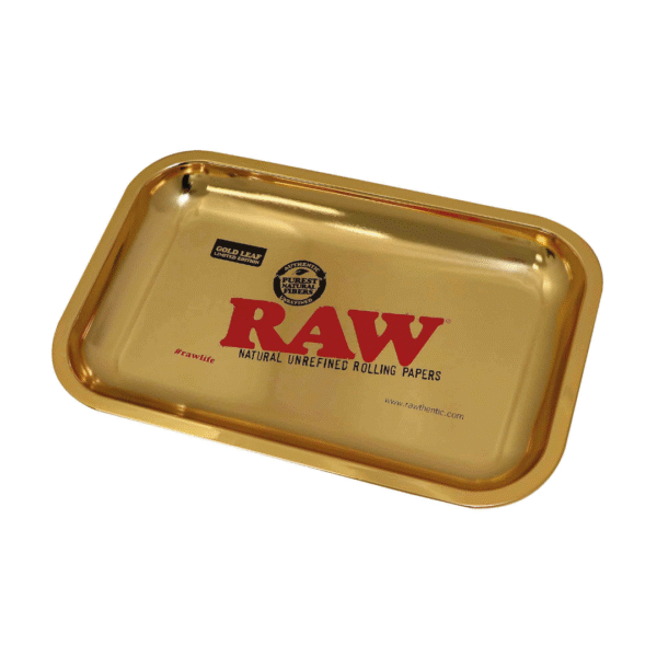 RAW Limited Edition 10th Anniversary Gold Rolling Tray