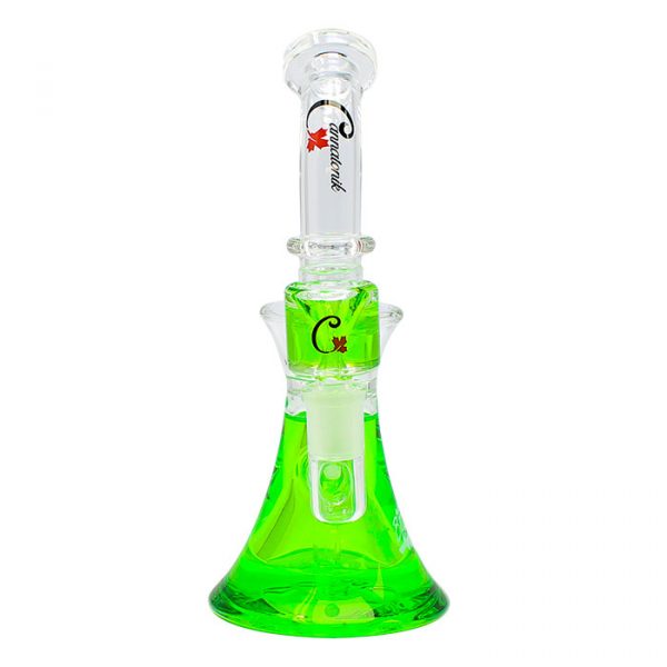 Cannatonik - Green Blizzard Series Freezable Glass Water Pipe- 9”/22cm
