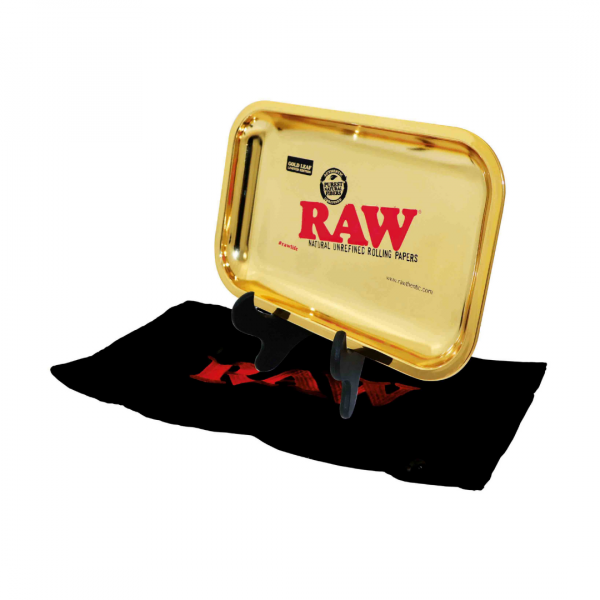 RAW Limited Edition 10th Anniversary Gold Rolling Tray
