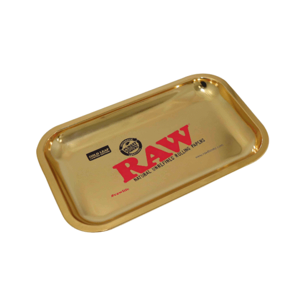 RAW Limited Edition 10th Anniversary Gold Rolling Tray