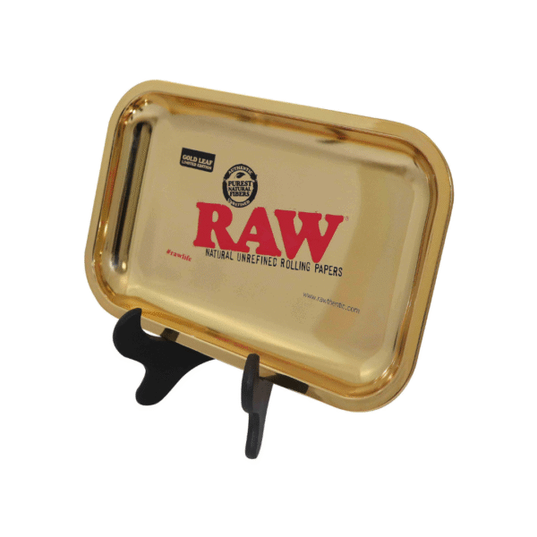 RAW Limited Edition 10th Anniversary Gold Rolling Tray