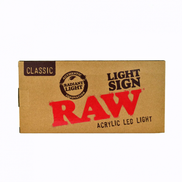 RAW Acrylic LED Light Up Sign