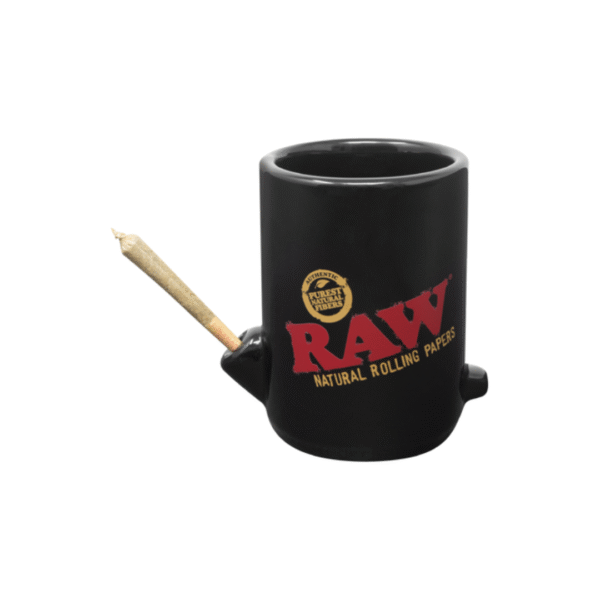 raw wake up and bake up mug