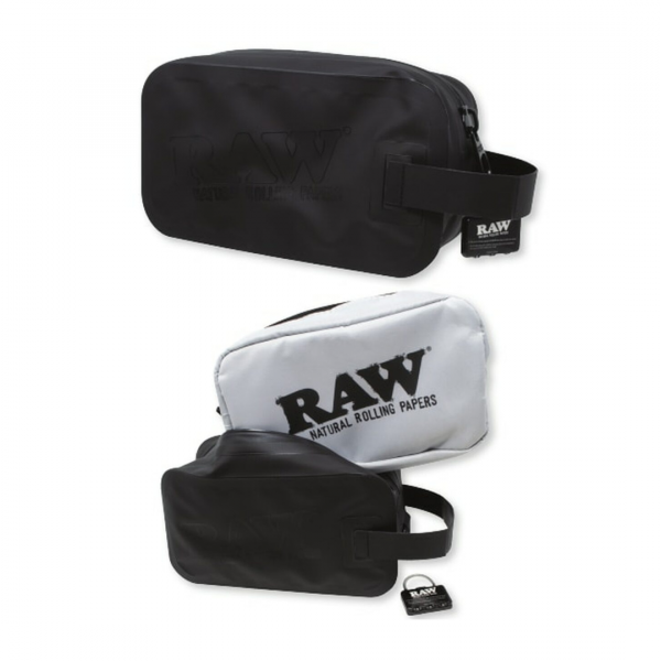 RAW x RYOT Smell Proof Lockable Black Dopp Travel Kit