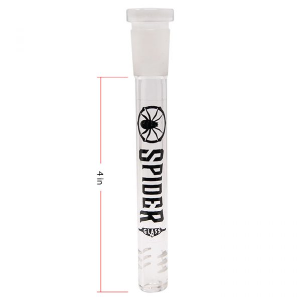Spider Glass - Black Stem 14mm – 4”/10cm