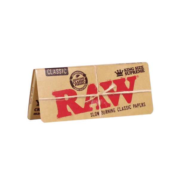RAW Classic Creaseless Kingsize Supreme Rolling Papers | Ez-Test Australia