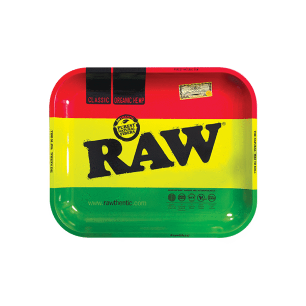 RAW Rasta Rolling Tray