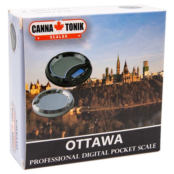 Cannatonik Ottawa Double Digital Ashtray Scale – 100g (0.01g)