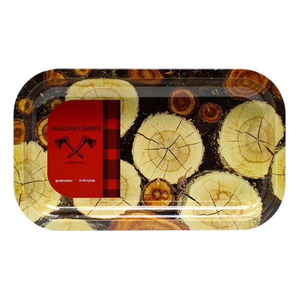 Canadian Lumber - OG Log Print Rolling Tray – Medium
