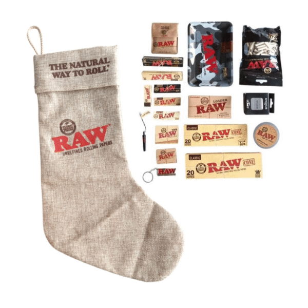 RAW Santa Sock – Christmas Stocking Gift Set