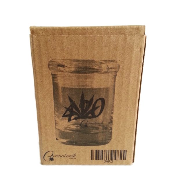 Cannatonik 420 On Leaf Airtight Glass Jar