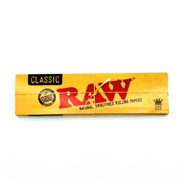 RAW Classic Kingsize Rolling Papers | Ez-Test Australia