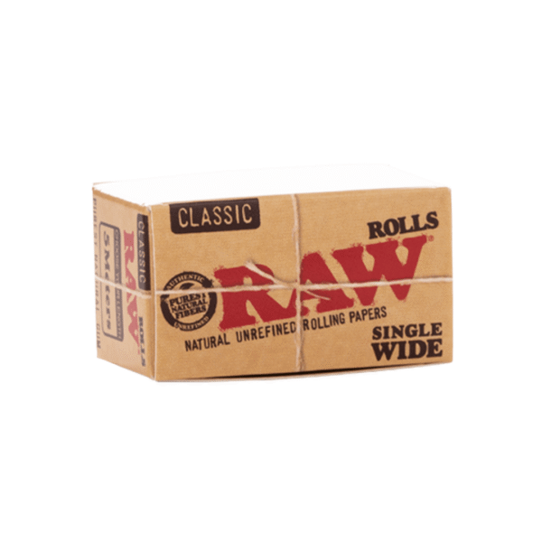 RAW Classic Single Wide Rolls – 5 Meter Roll | Ez-Test Australia