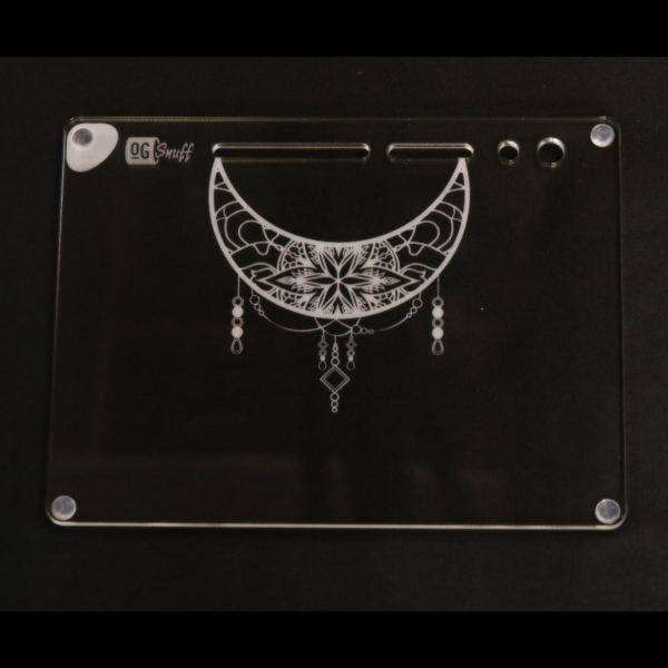 OG Snuff - Dream Catcher Rolling Tray with light reflective pad