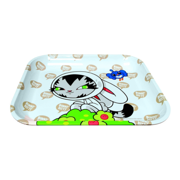 RAW Bunny Kitty Design Rolling Tray