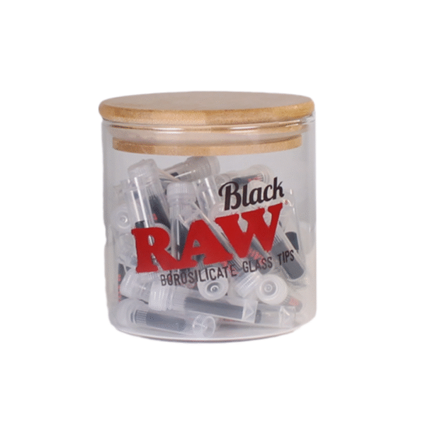RAW Black Glass Tips | Ez-Test Australia