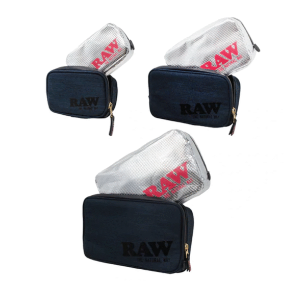 RAW Smell Proof Smokers Pouch v2