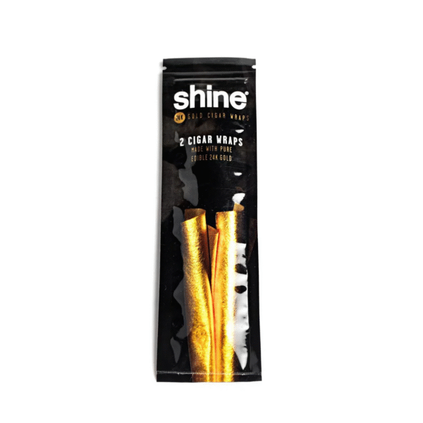 shine gold cigar wraps