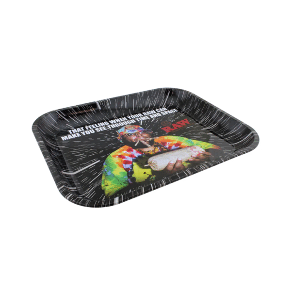 Raw Oops Large Metal Rolling Tray