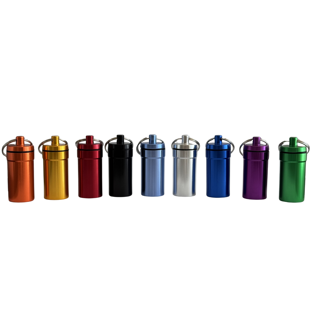 Aluminium Snuff Container – Various Colours