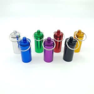 Aluminium Snuff Container – Various Colours