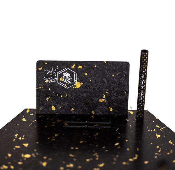 24K Gold Forged Carbon Fibre XL Plate Set – Limited Edition