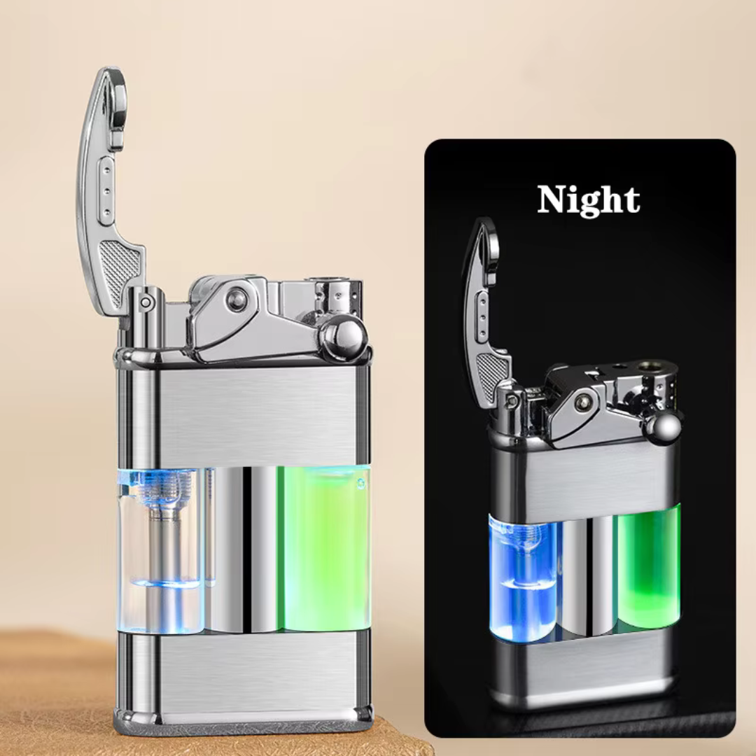 green flame jet lighter