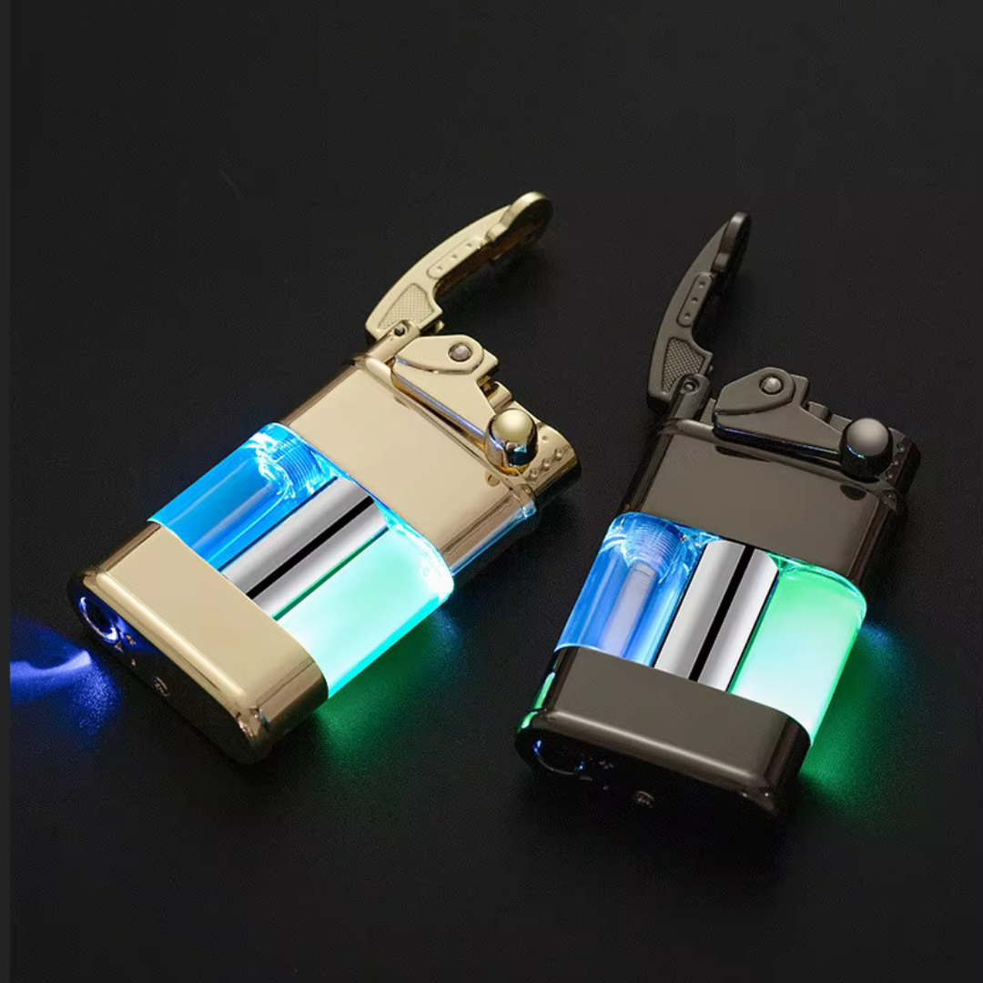 green flame jet lighter