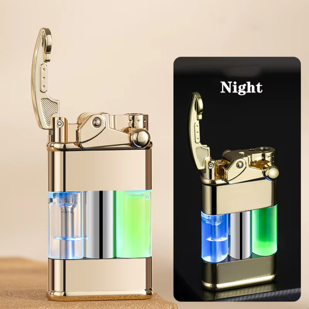 green flame jet lighter