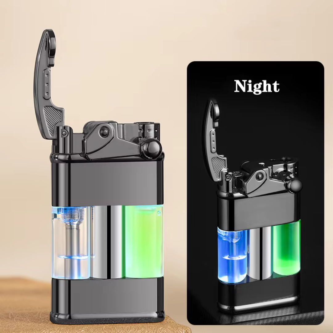 green flame jet lighter