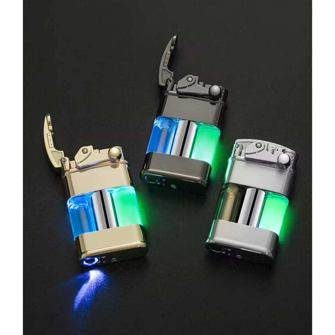 green flame jet lighter