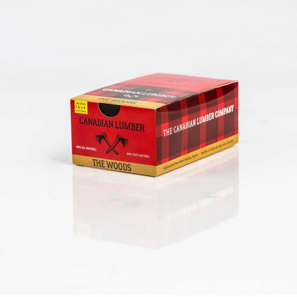 Canadian Lumber 1 ¼ Rolling Paper w/Tips – The Woods