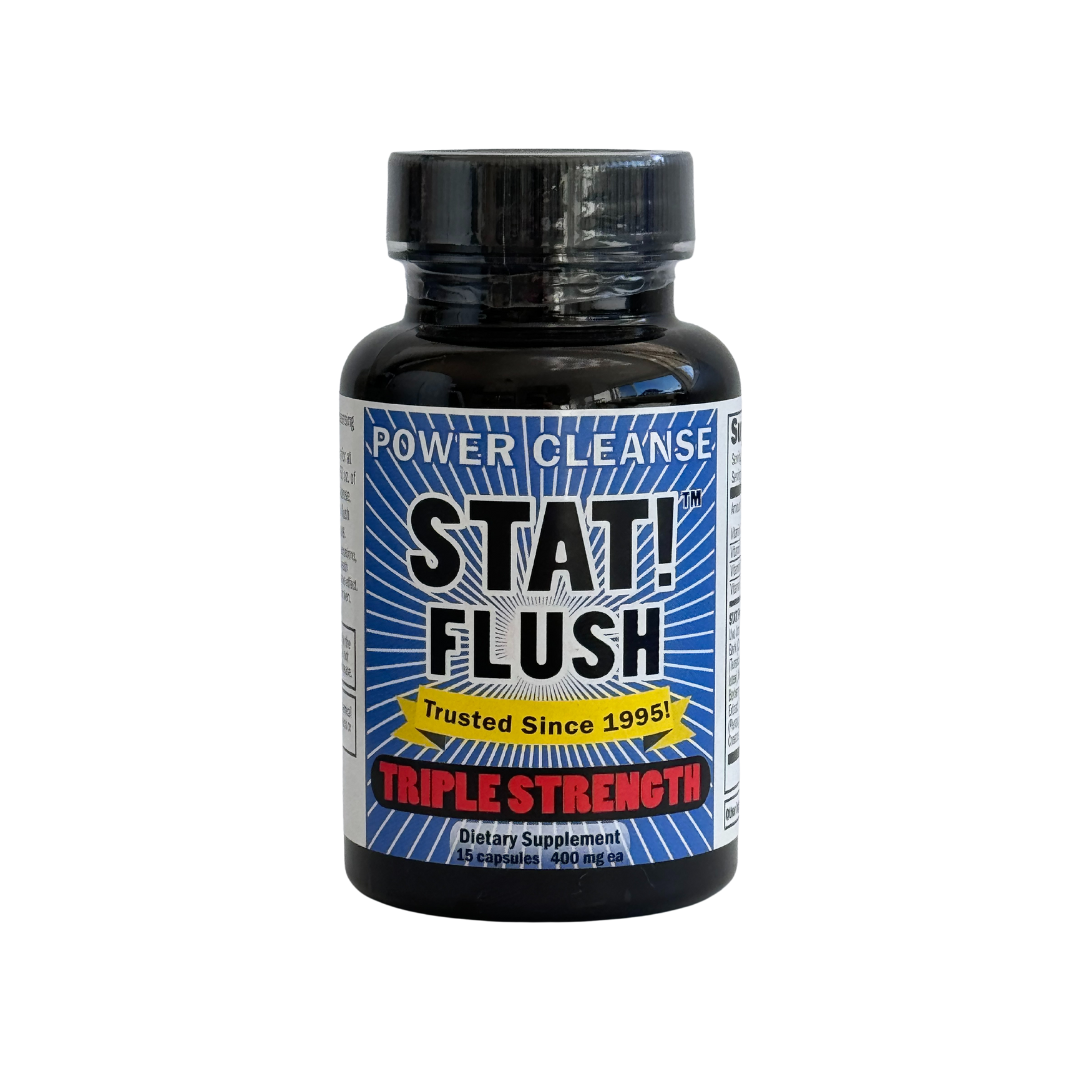 Stat! Flush Power Cleanse Capsules – Triple Strength