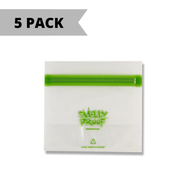 Smelly Proof Bags – X Small – Clear – 10cm x 7.6cm