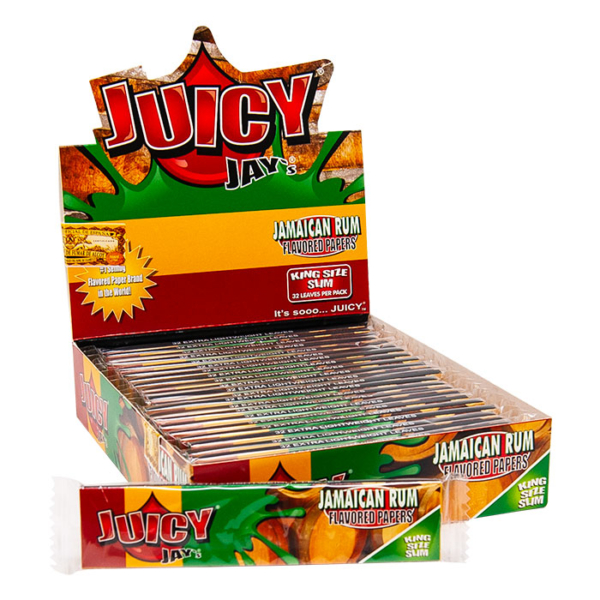 Juicy Jays King Size Slim Flavoured Rolling Papers – VARIOUS FLAVOURS - Image 11