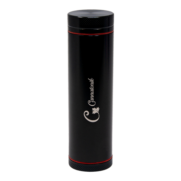 Cannatonik 3 In 1 Grinder Dugout Stash - Black