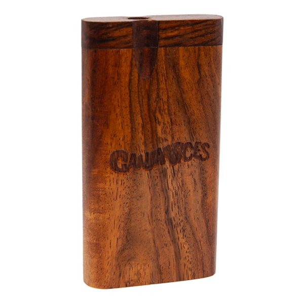 Ganjavibes Wooden Dugout 4”/10cm