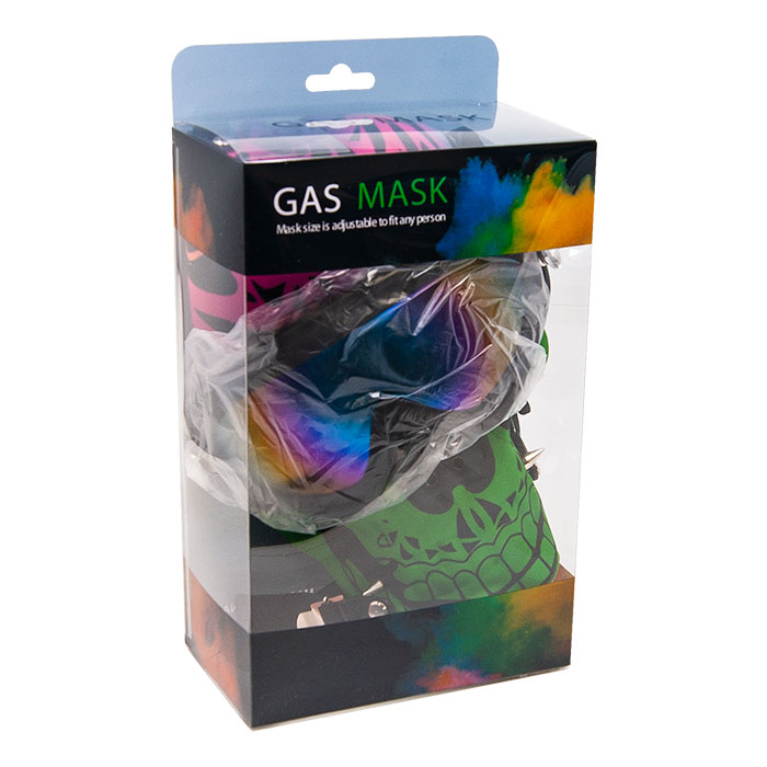 Colourful Gas Mask Water Pipe