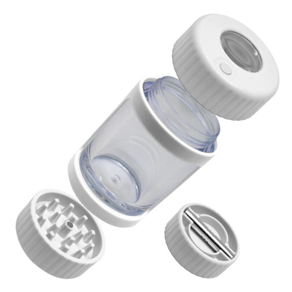 Backwoods Led Stash Can with Grinder – Various Colours