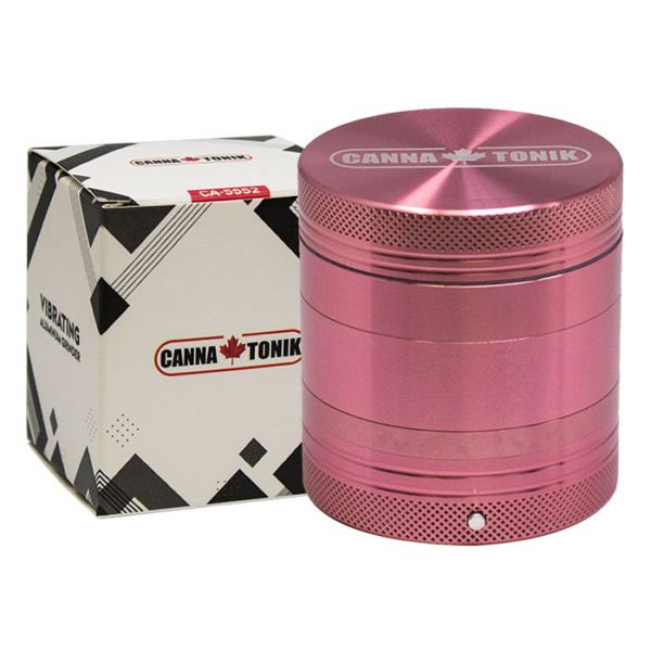 Cannatonik Vibrating Five Stage Grinder – Pink