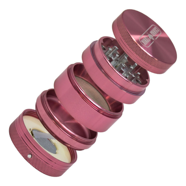 Cannatonik Vibrating Five Stage Grinder – Pink