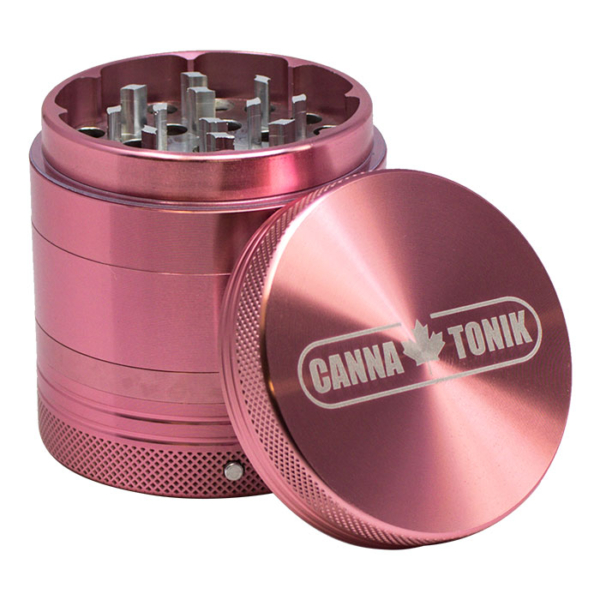 Cannatonik Vibrating Five Stage Grinder – Pink