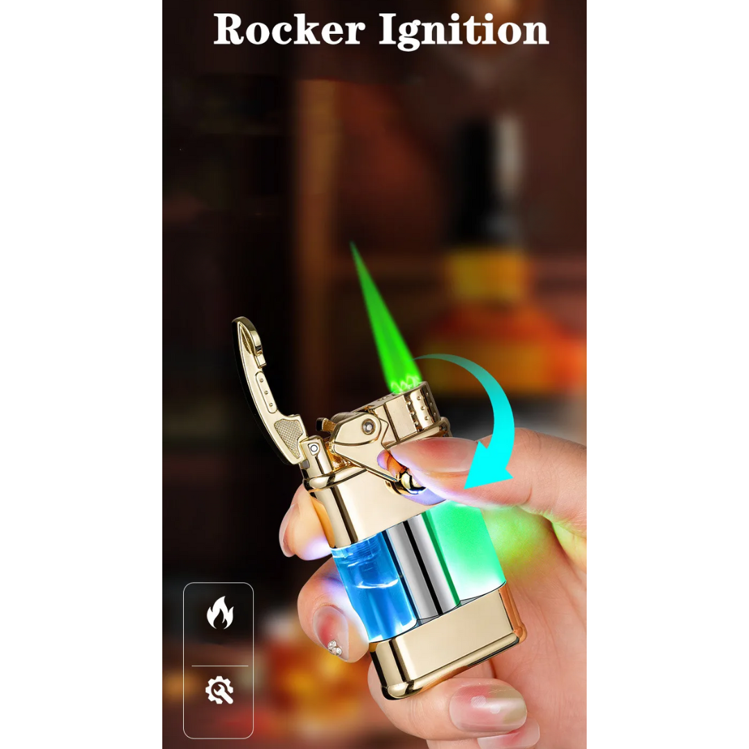 Green Flame Jet Lighter - Image 2
