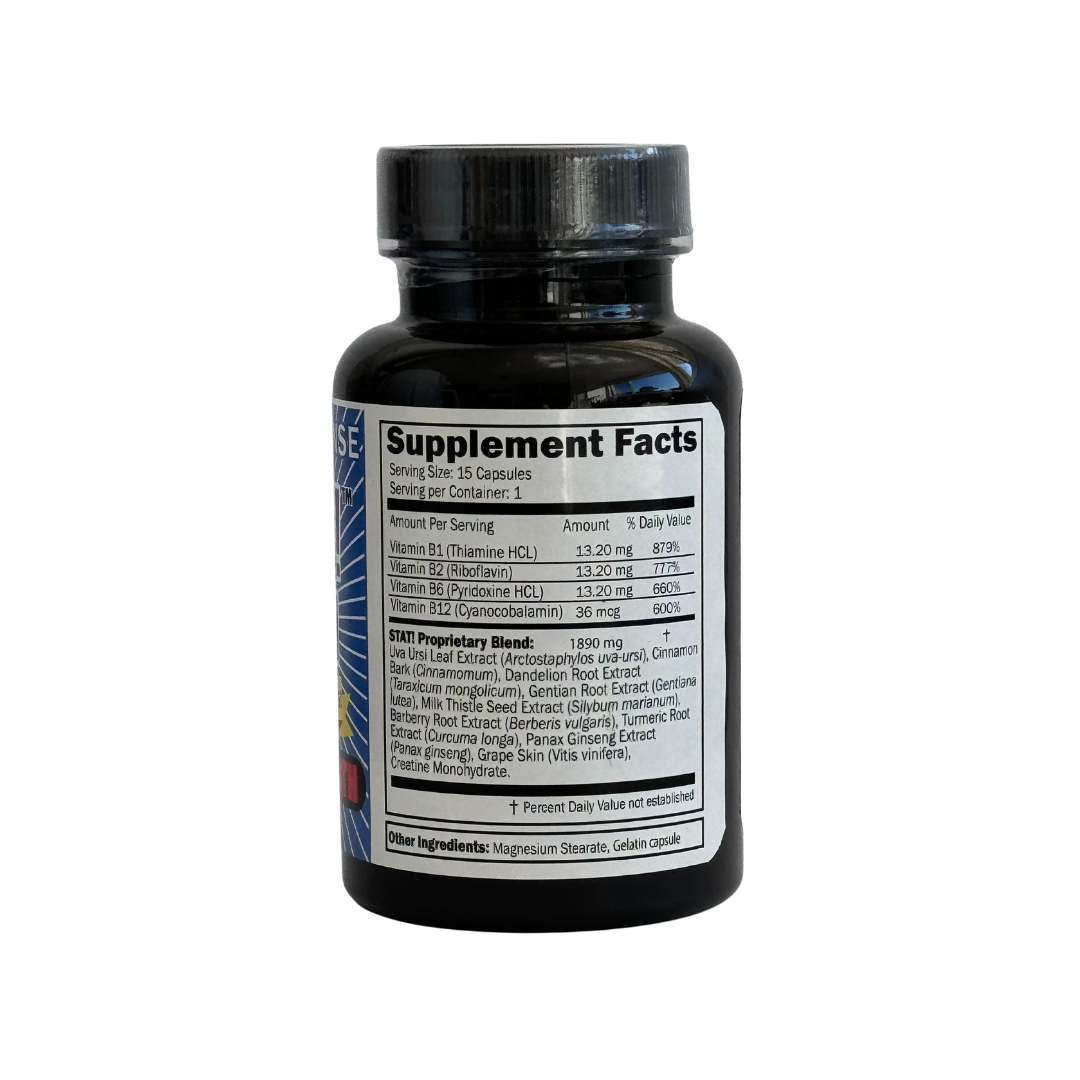 Stat! Flush Power Cleanse Capsules – Triple Strength