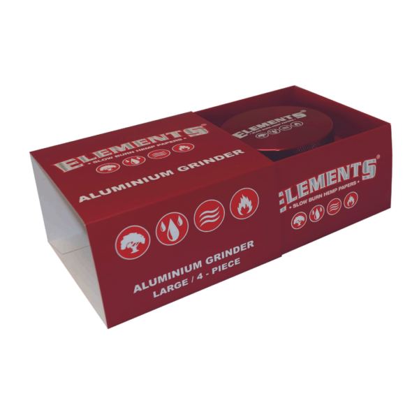 Elements 4 Piece Grinder – Large 63mm