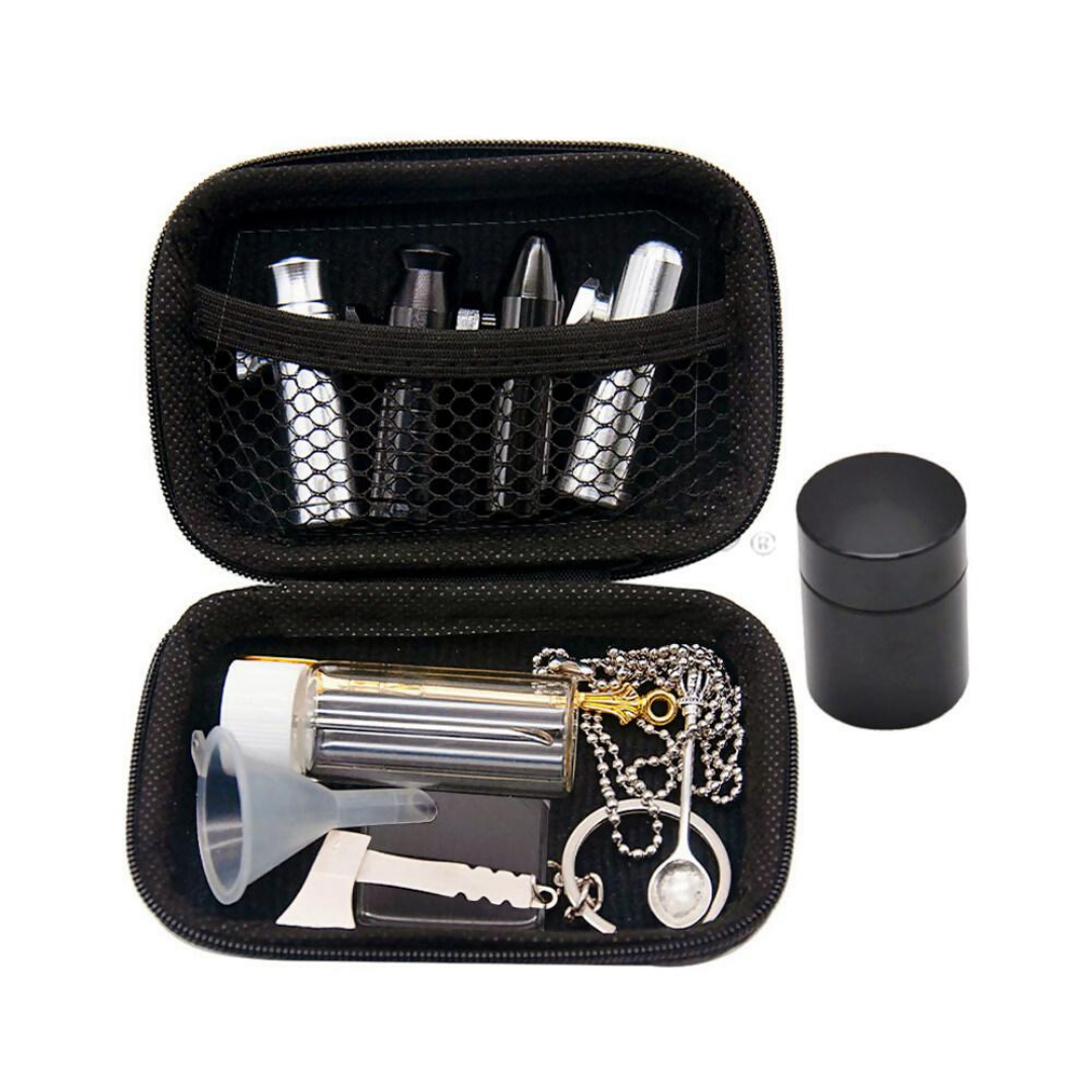 Deluxe Snuff Snorter Tooter Kit