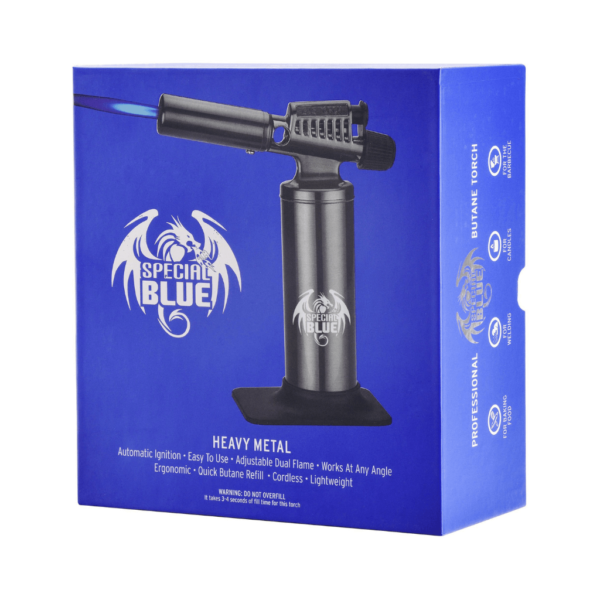 Special Blue Heavy Metal Butane Torch - 6.5"/16.5cm