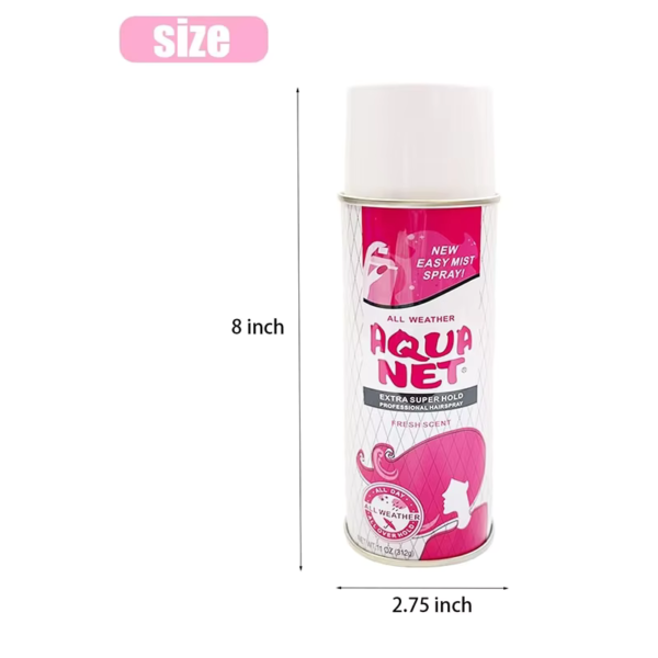 Aqua Net Hairspray Safe Can – Easy Mist Spray