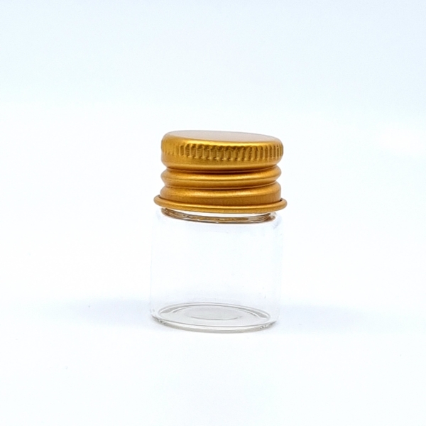 gold snuff glass stuff bottle